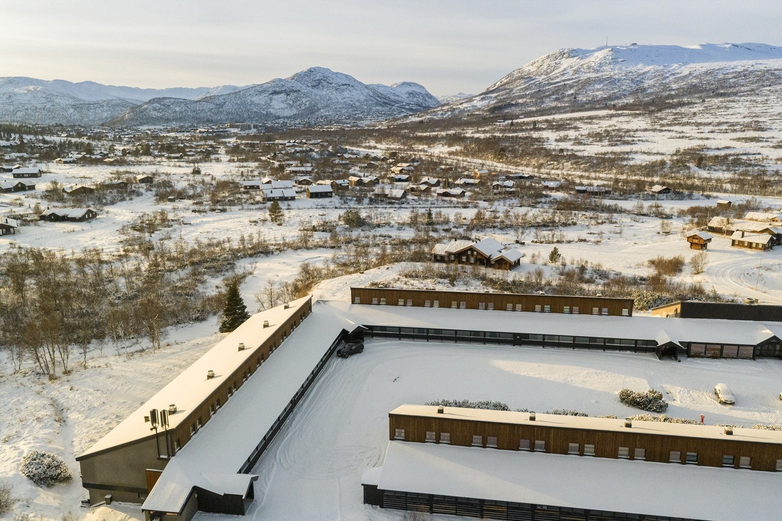 Dronefoto Galleribilde