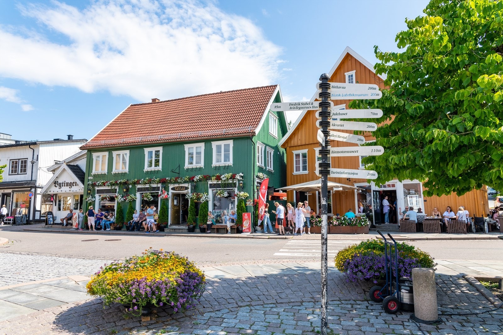 Drøbak sentrum Galleribilde