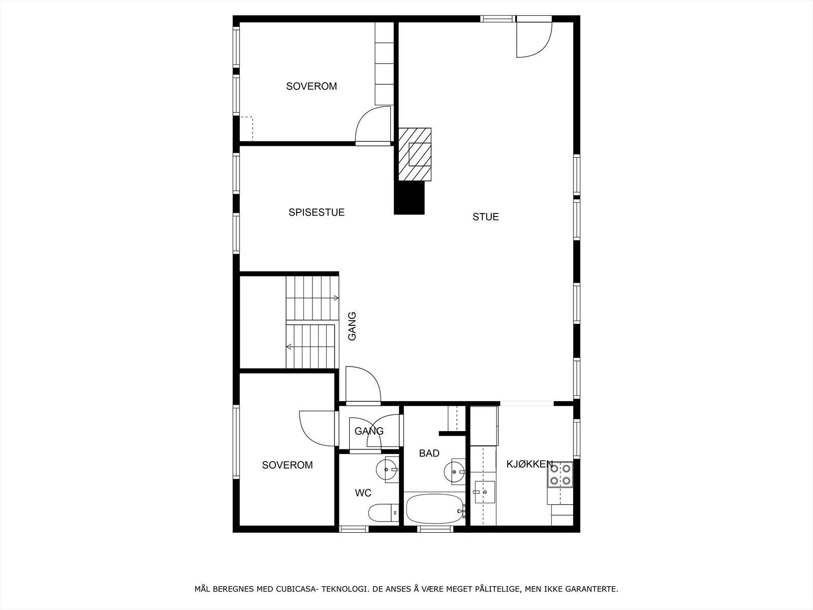 Planløsning - 2. Etasje Galleribilde