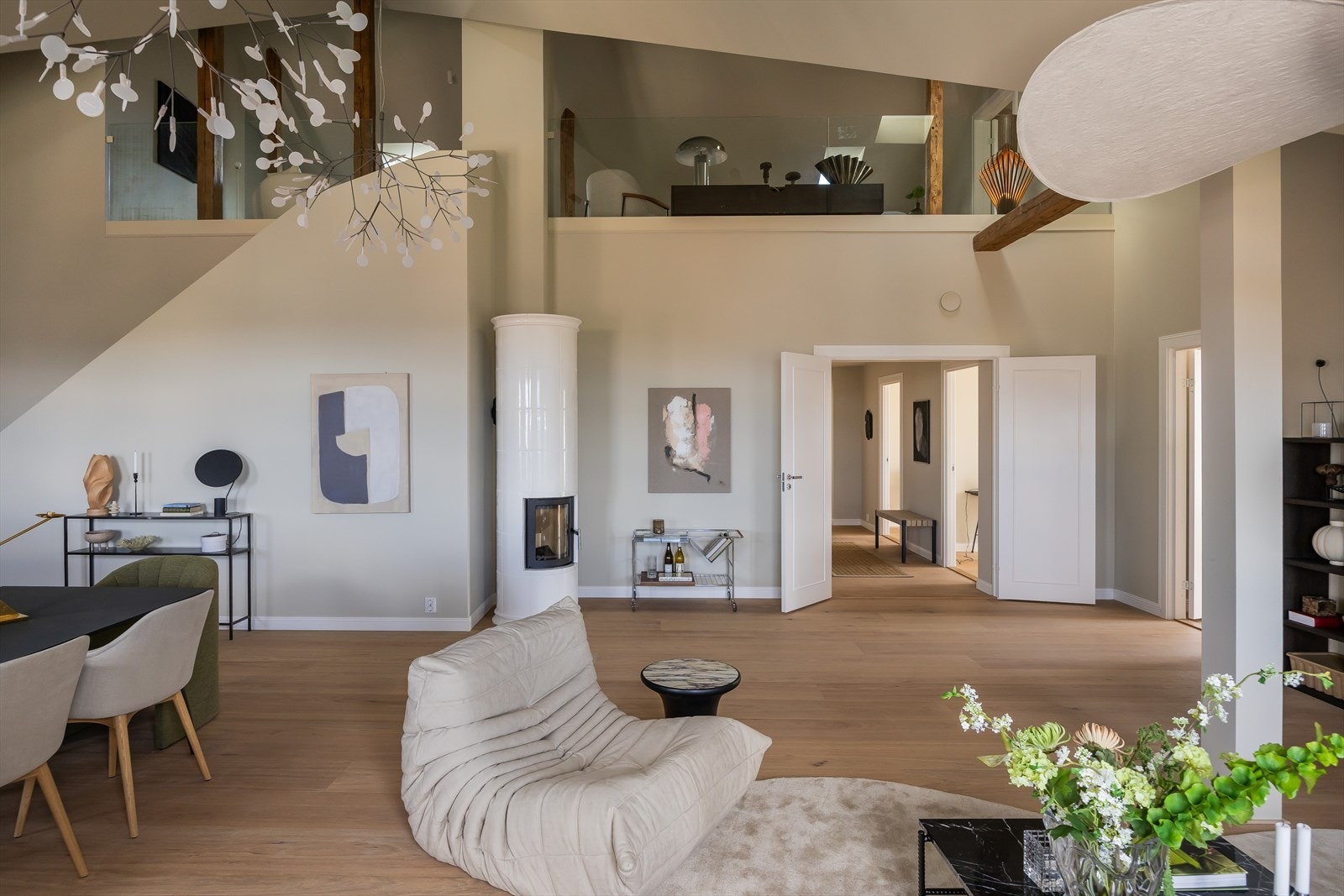 Leiligheten har balansert ventilasjon for et godt inneklima. Galleribilde