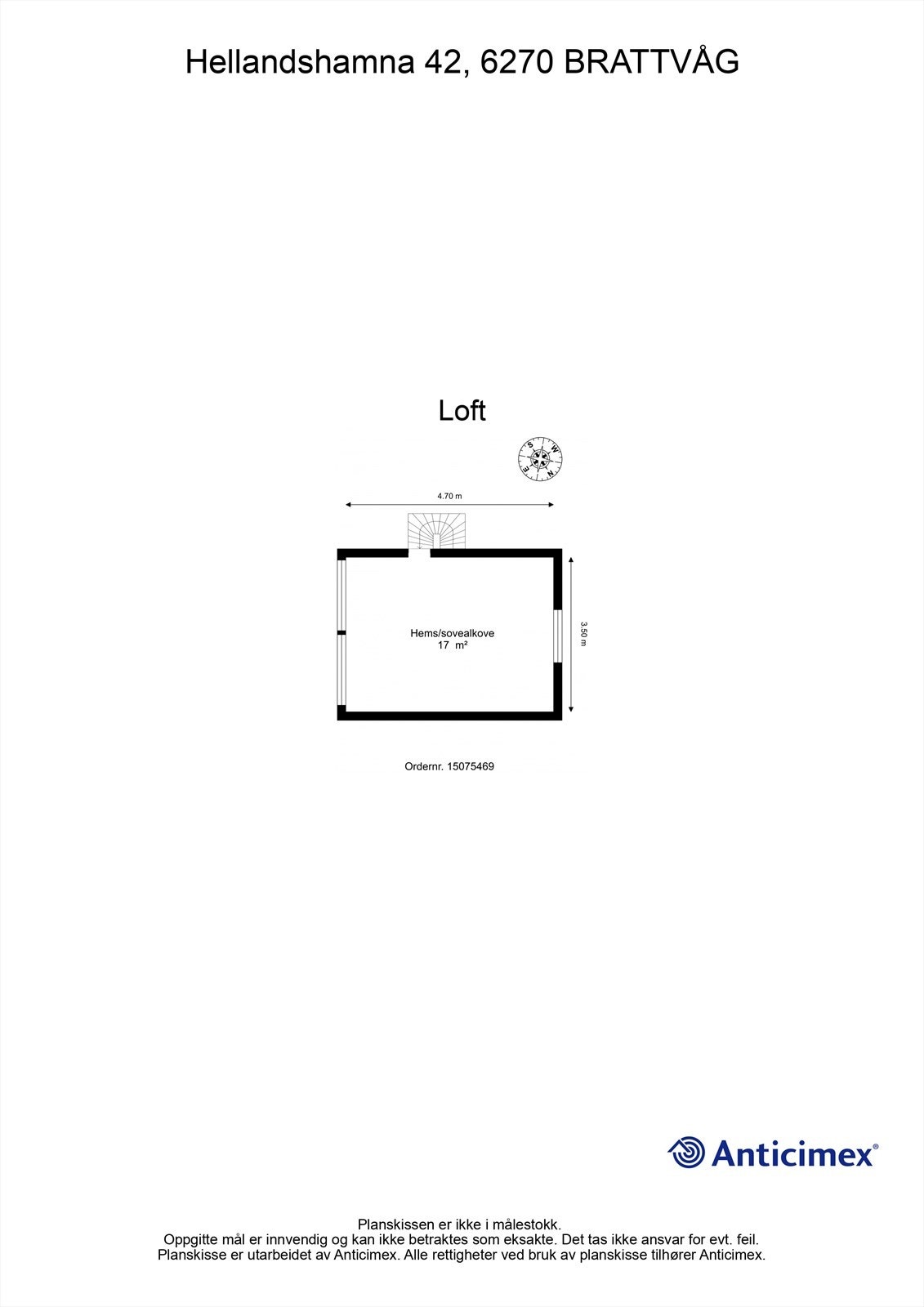 Plantegning hems Galleribilde