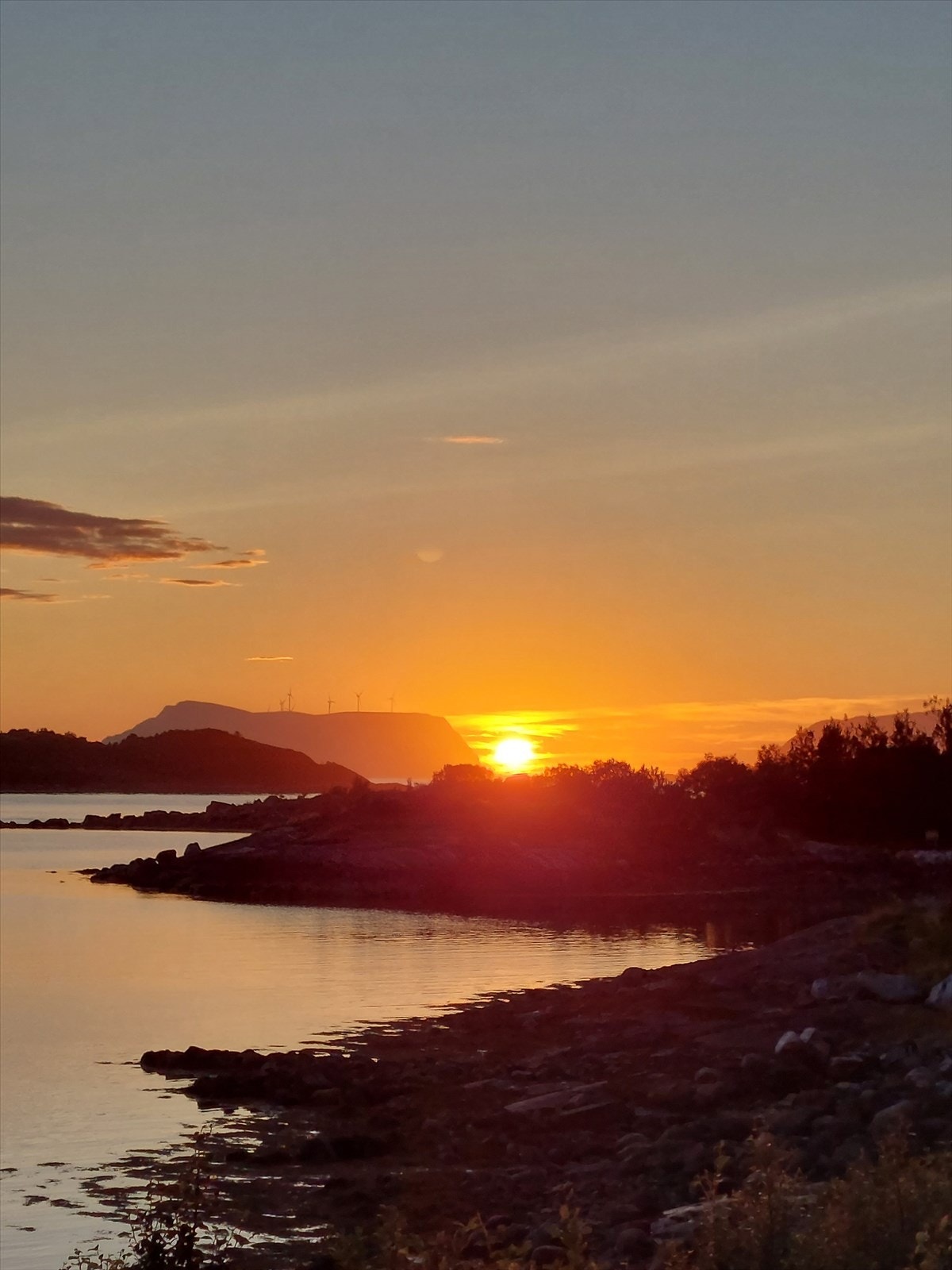 Flotte solnedganger kan nytes fra eiendommen Galleribilde
