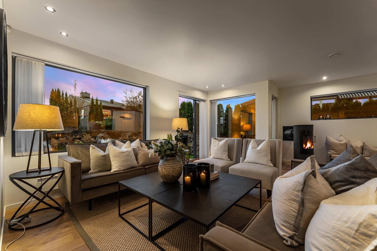 Kveldsstemning. Galleribilde