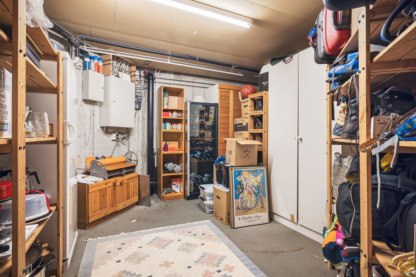 I underetasjen er det også en bod på 17,6 kvm. Galleribilde