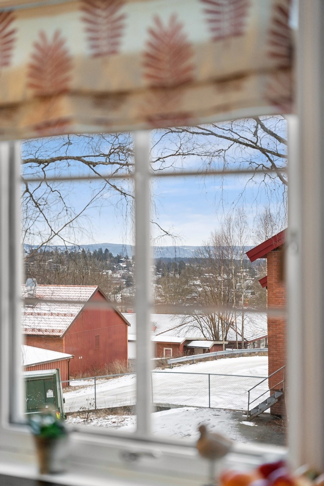 Utsiktsbilde fra kjøkkenet Galleribilde