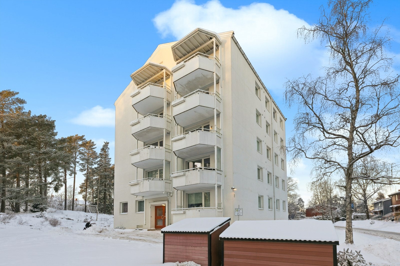 Fasadebilde. Galleribilde