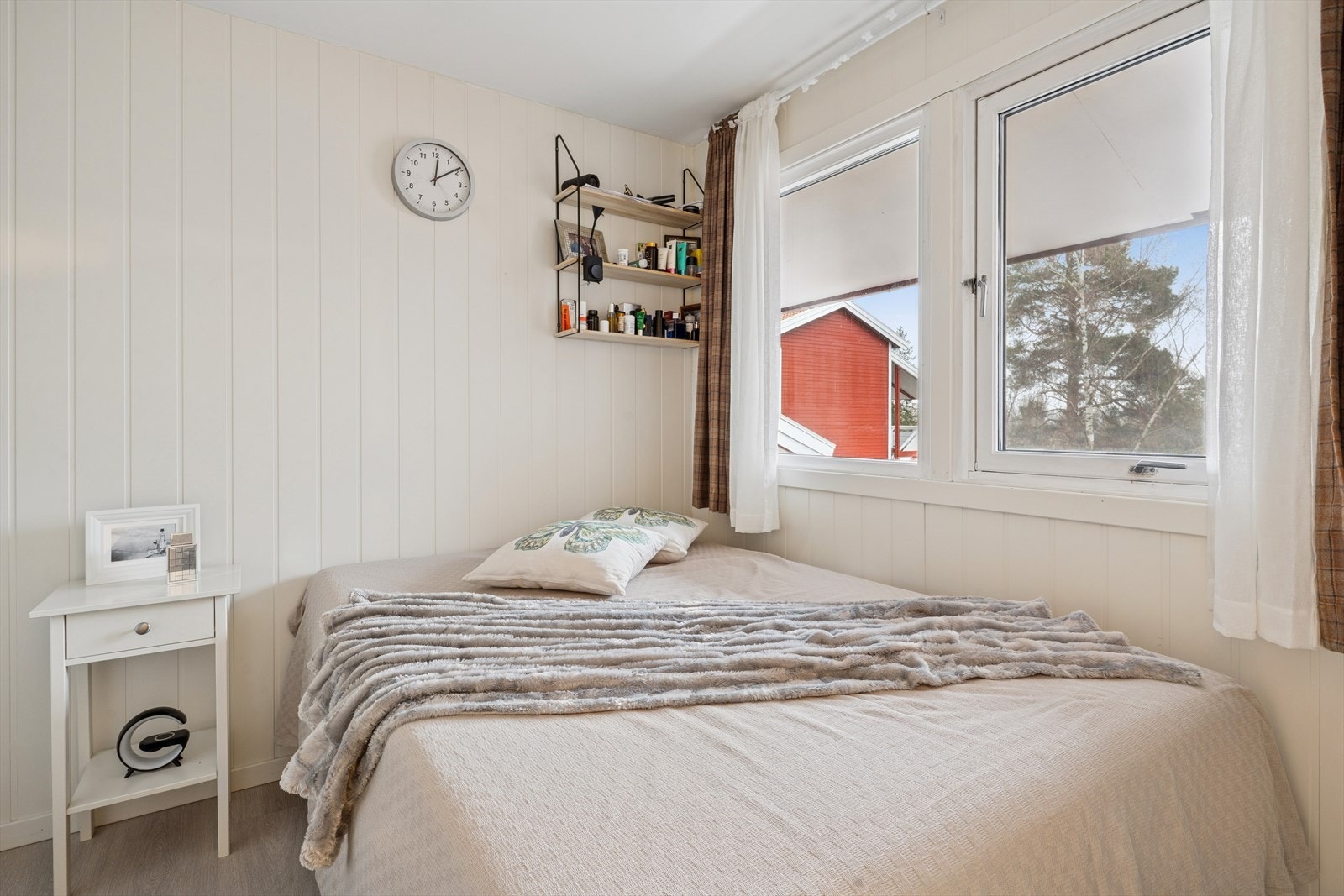 Innredet rom som er benyttet som soverom. Galleribilde