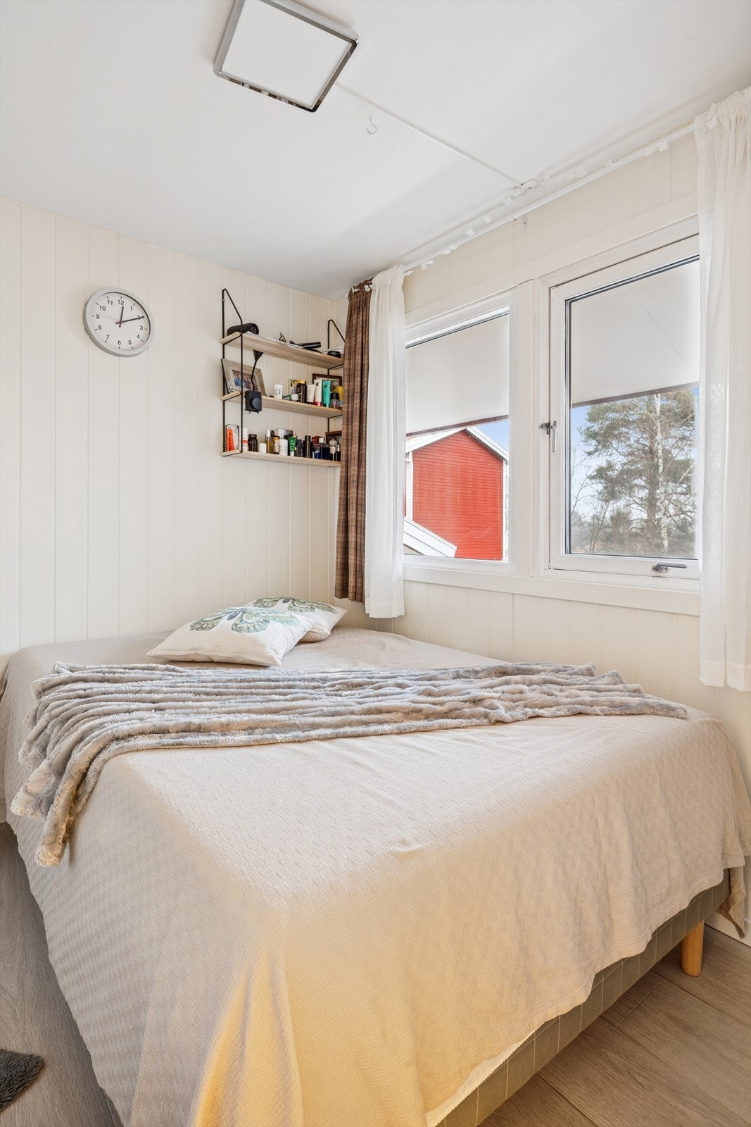 Takstmann har bemerket at rommet ikke oppfyller krav til varig opphold. Galleribilde