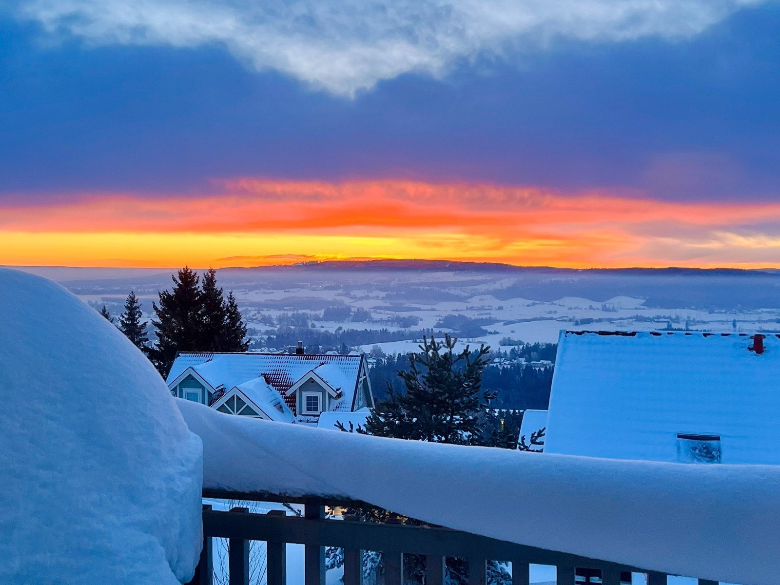Her kan vakker solnedgang nytes. Galleribilde