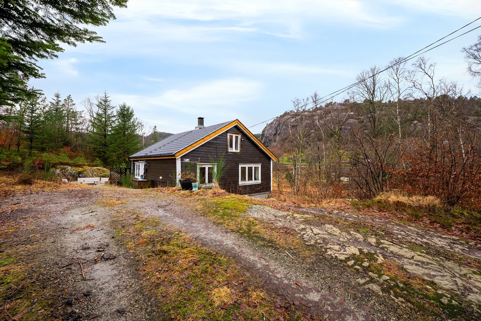 Parkering på eget gårdsrom. Galleribilde