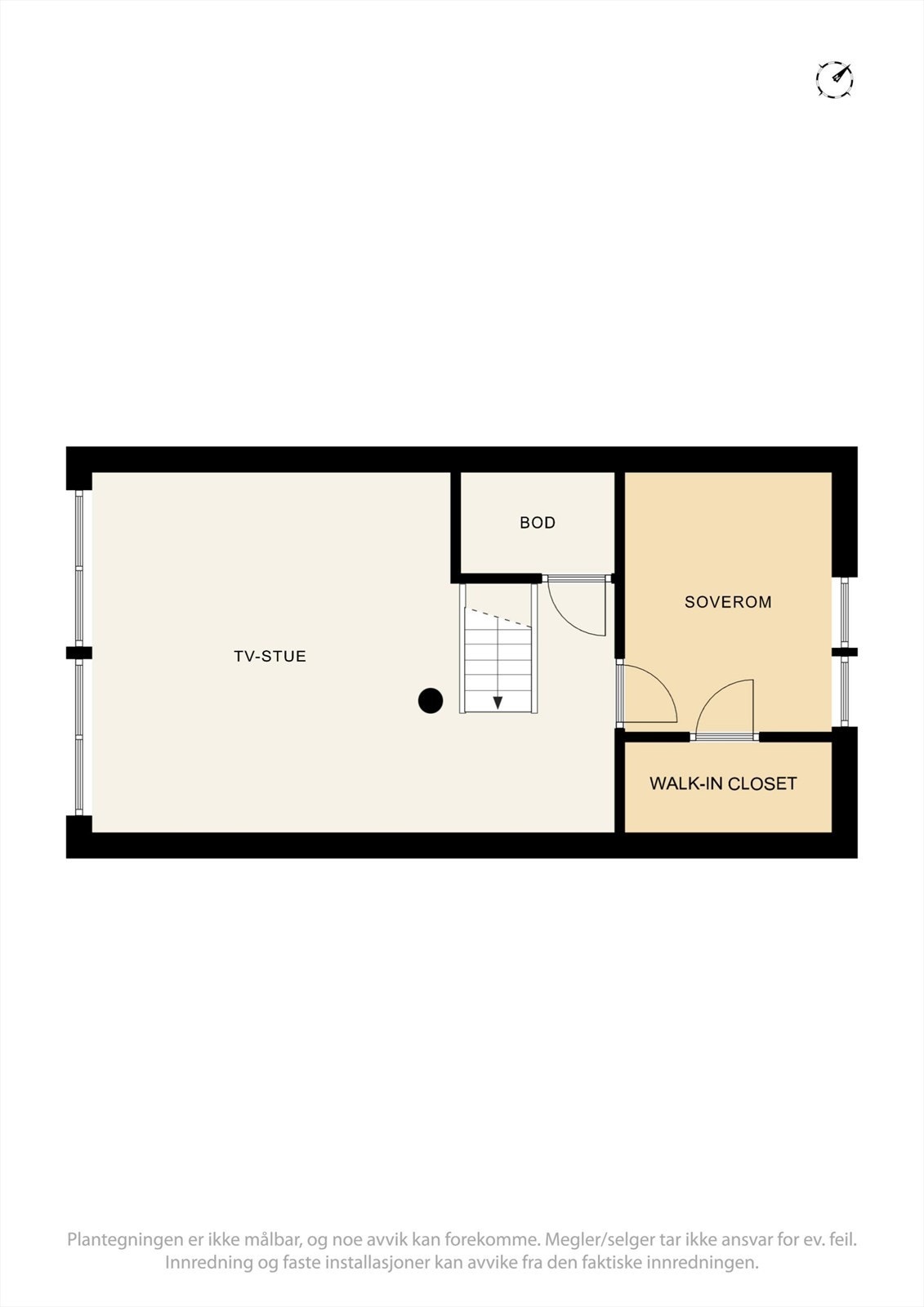 Plantegning 2. etasje Galleribilde