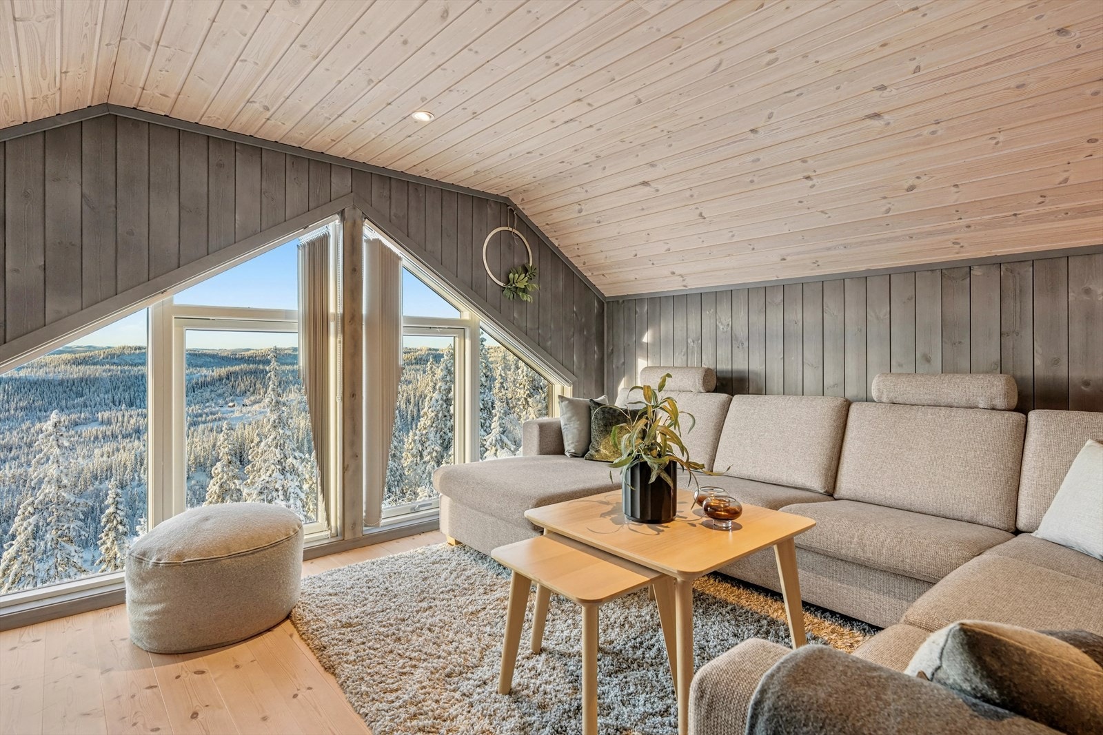 Her kan du nyte den flotte utsikten. Galleribilde