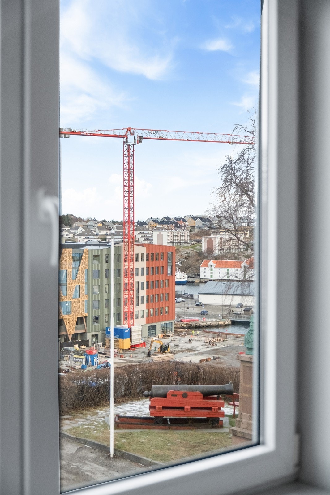 Utsikt fra soveromsvinduet. Galleribilde