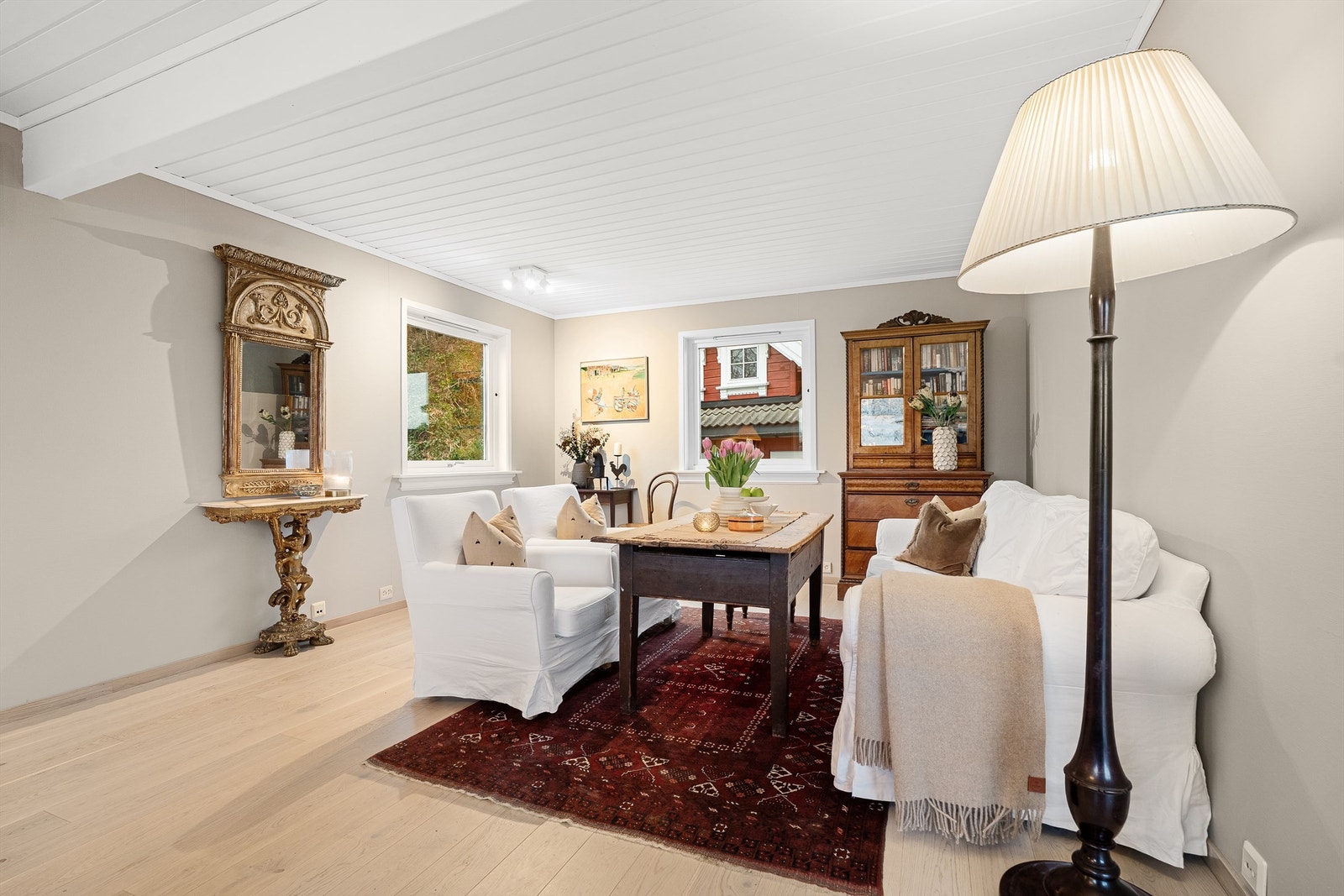 I opprinnelige tegninger har dette vært adskilt og tiltenkt som et soverom. Galleribilde