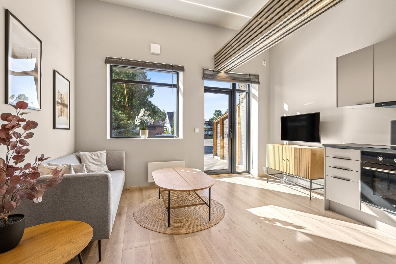 En lettstelt leilighet som passer perfekt for deg som ønsker det enkelt. Galleribilde