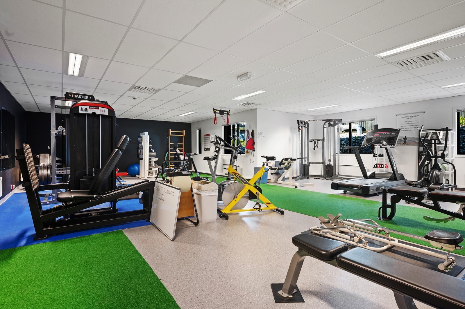 Felles treningsrom Galleribilde