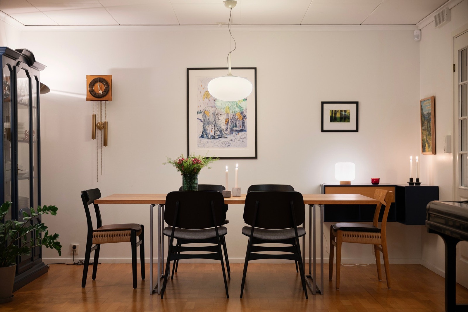 Kveldsstemning. Galleribilde