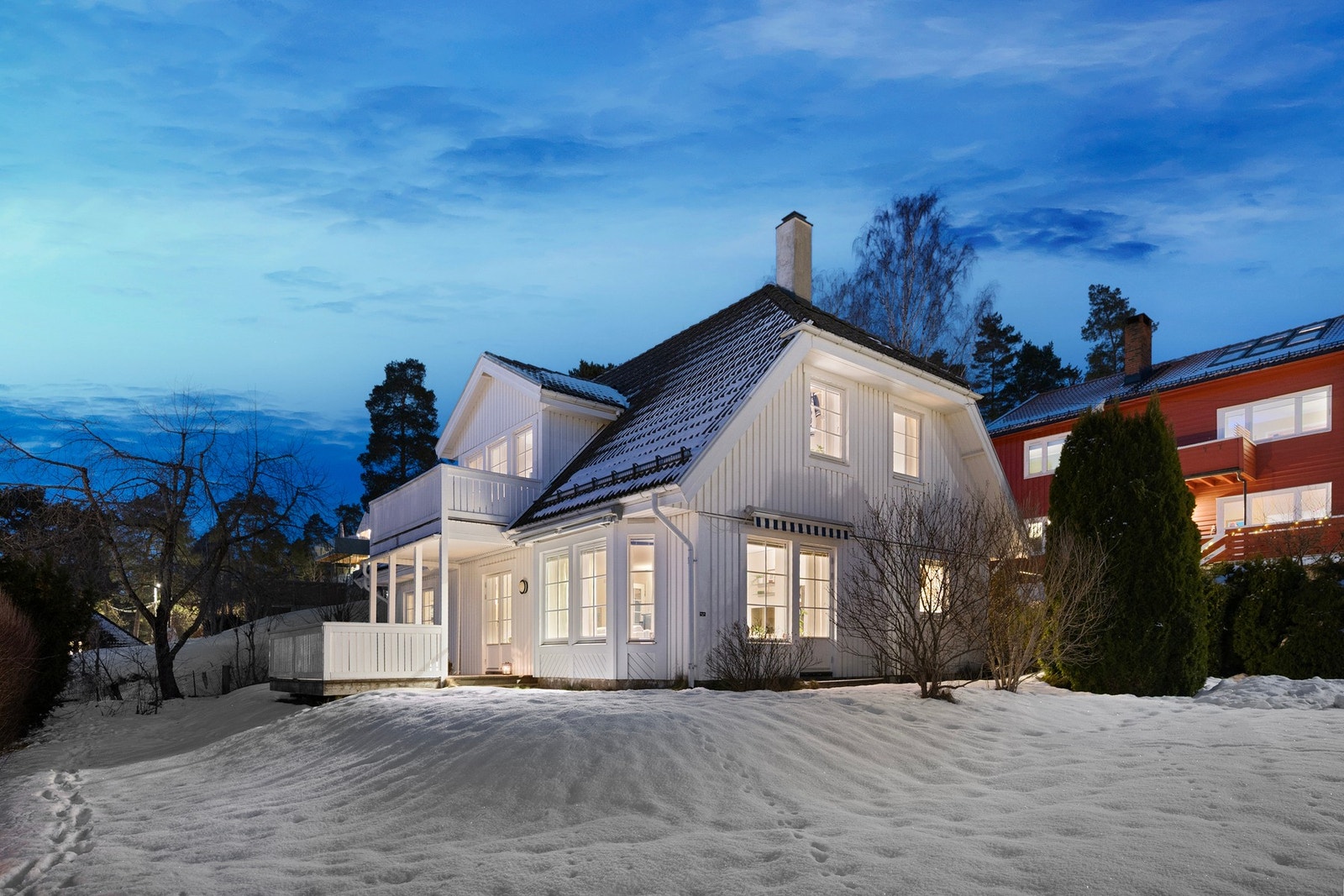 Kveldsstemning. Galleribilde