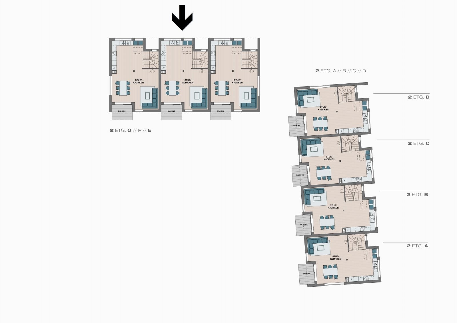 2. etasje Galleribilde