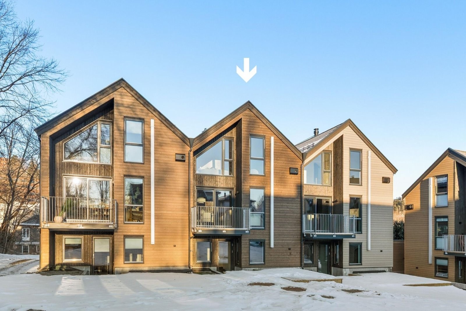 Hus F - en ferdigstilt, splitter ny seksjon i et eksklusivt prosjekt Galleribilde