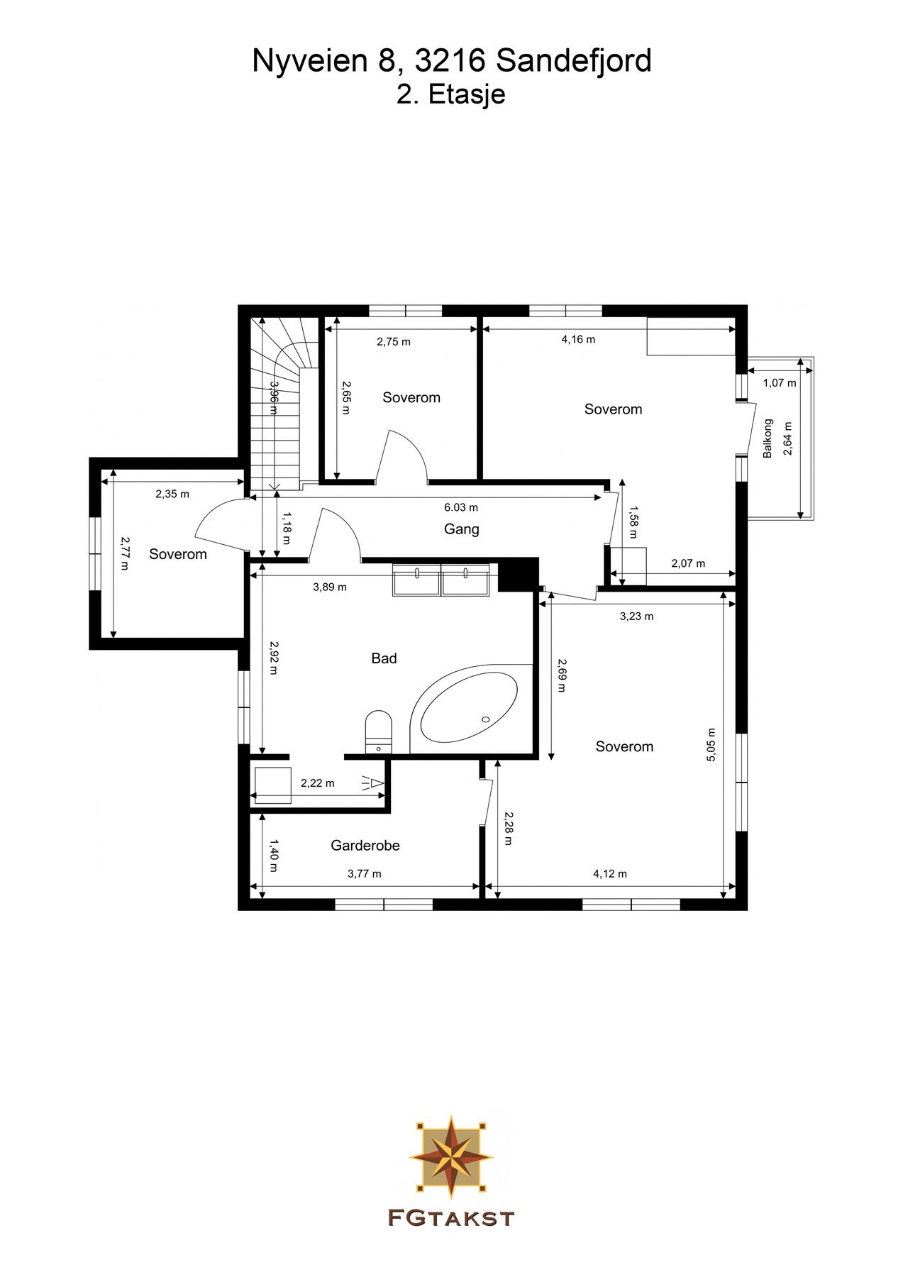 Gjør deg kjent med planløsningen Galleribilde