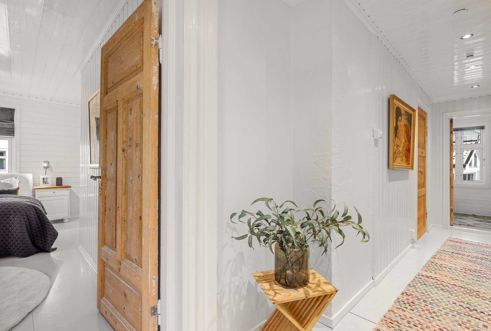 Vi begynner med hovedsoverommet Galleribilde