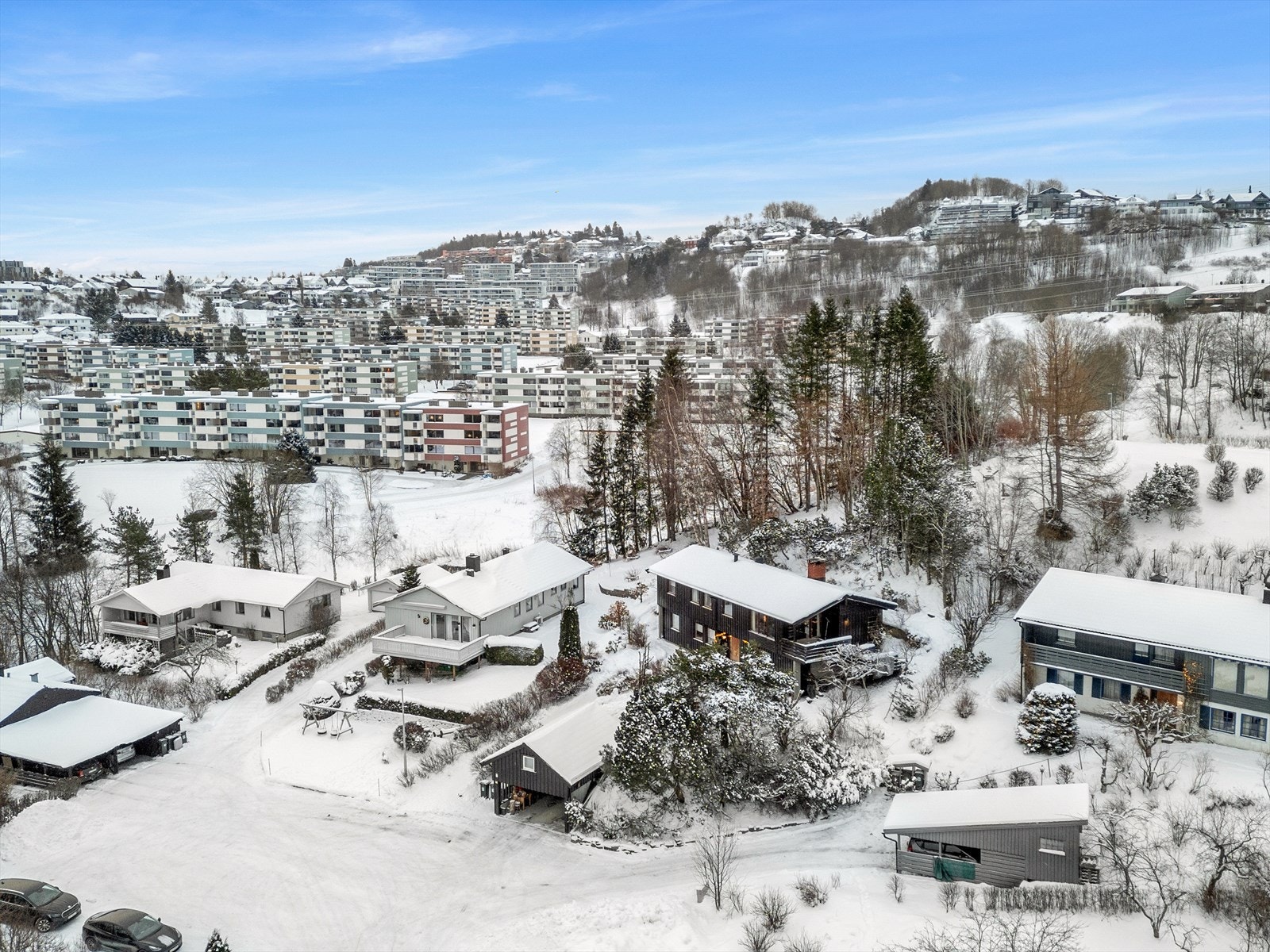 Dronefoto Galleribilde