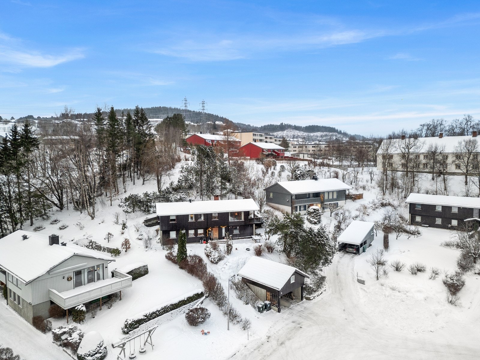 Dronefoto Galleribilde