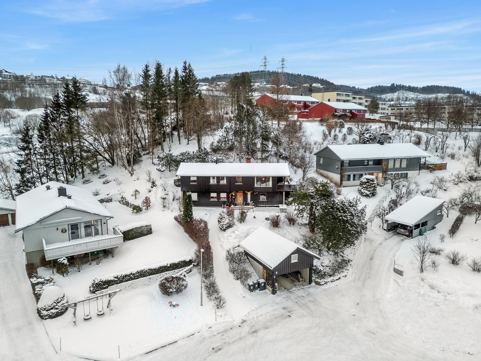 Dronefoto Galleribilde