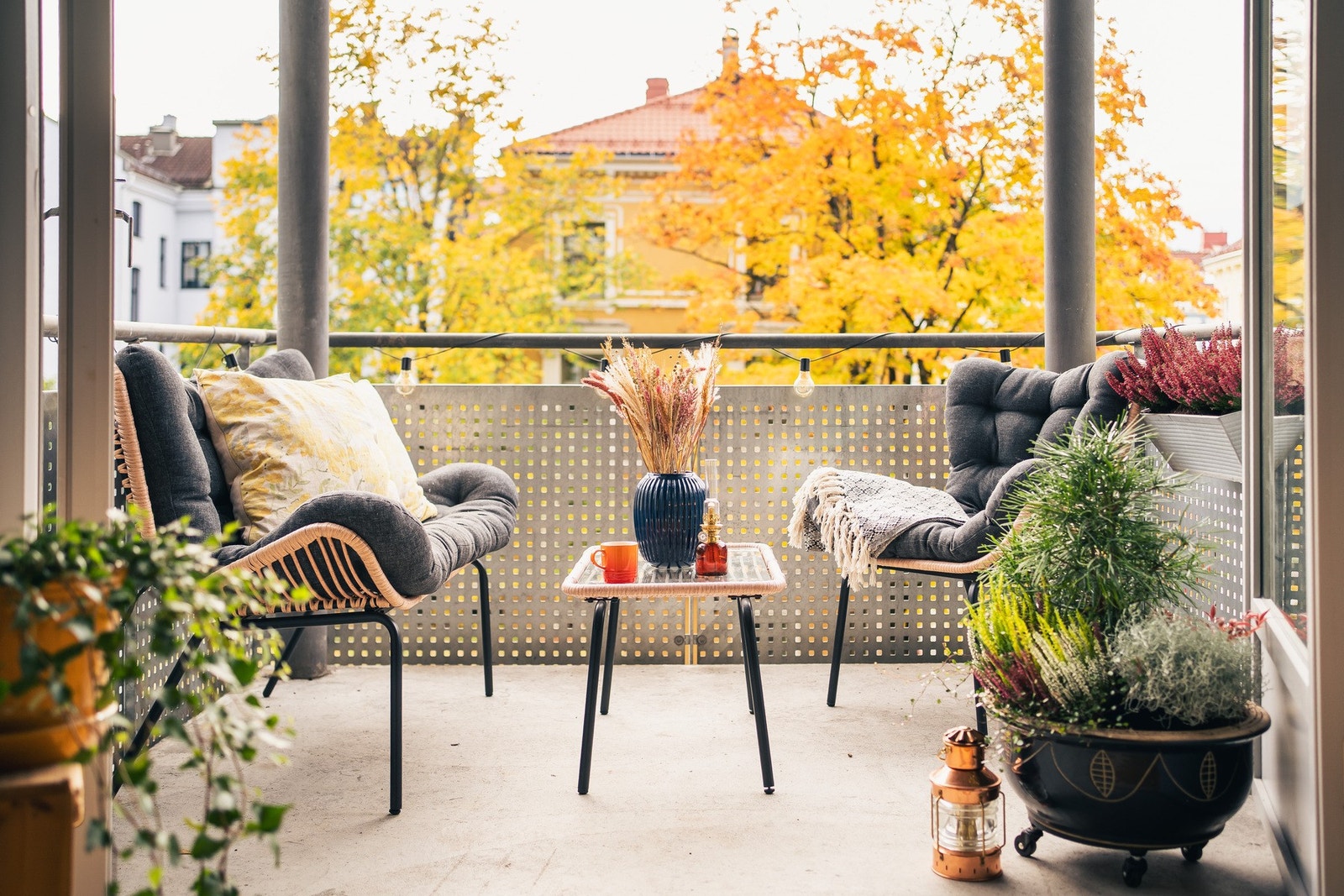 Solrik veranda på 6m². Galleribilde