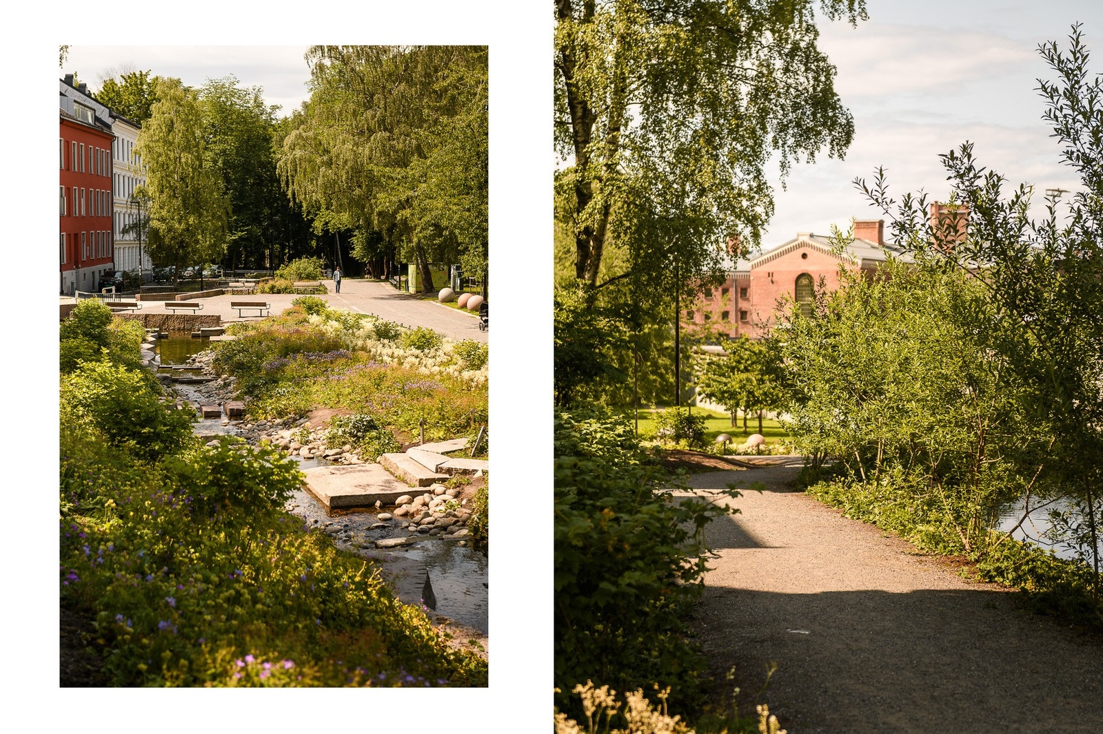 Parken ble renovert i 2024. Galleribilde