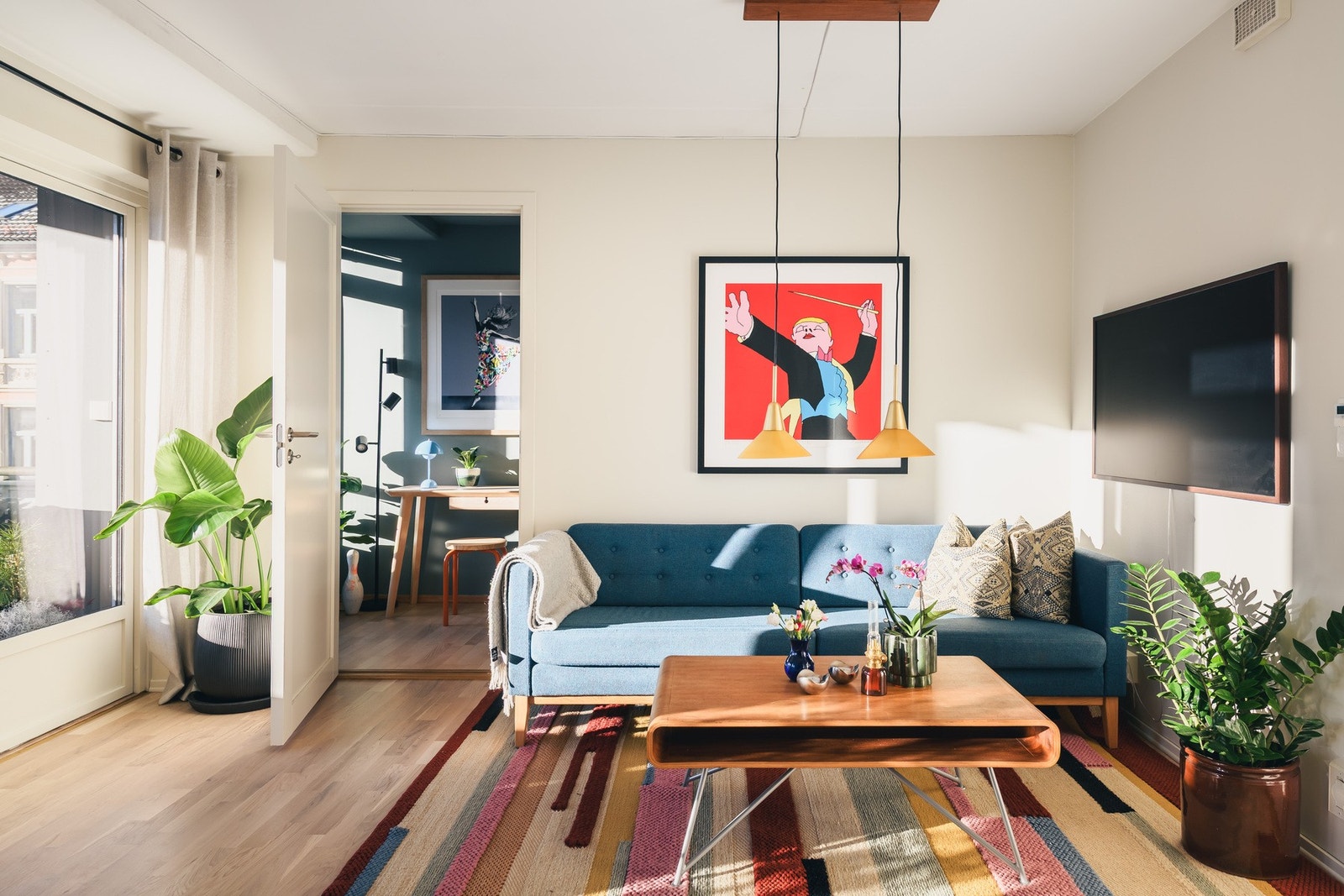 Bo i moderne og delikate omgivelser. Galleribilde