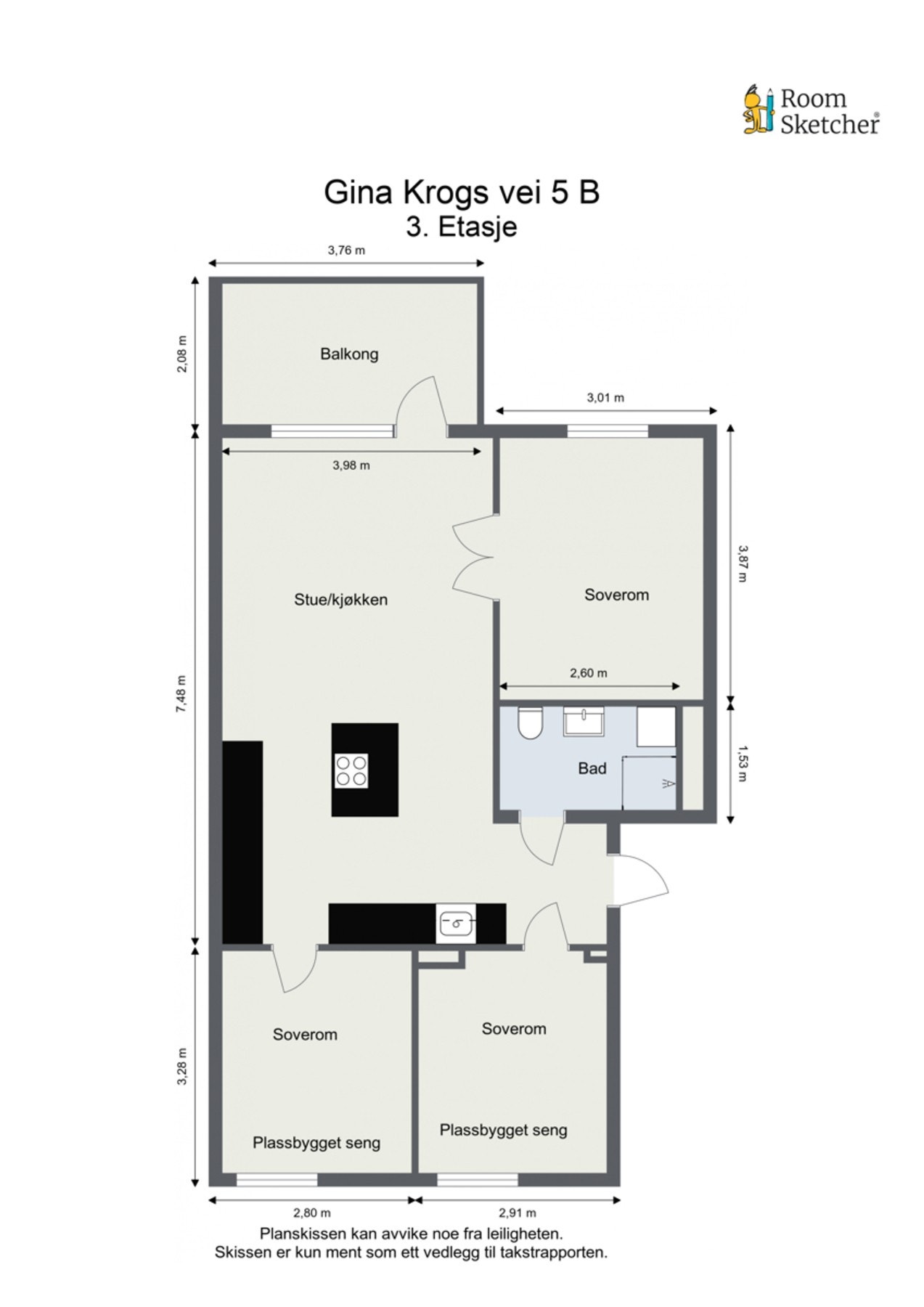 Planskisse. Galleribilde