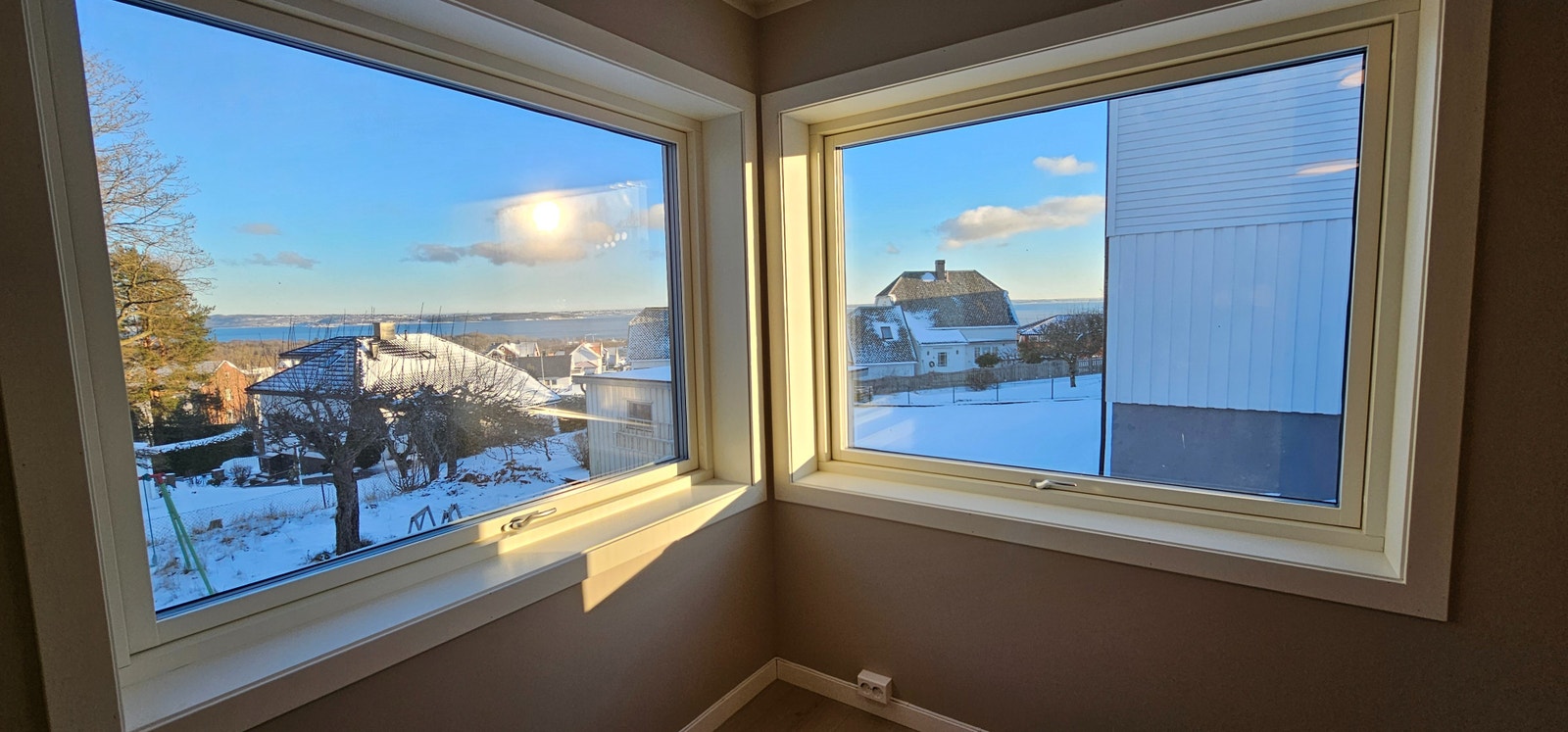 Utsikt fra stue Galleribilde