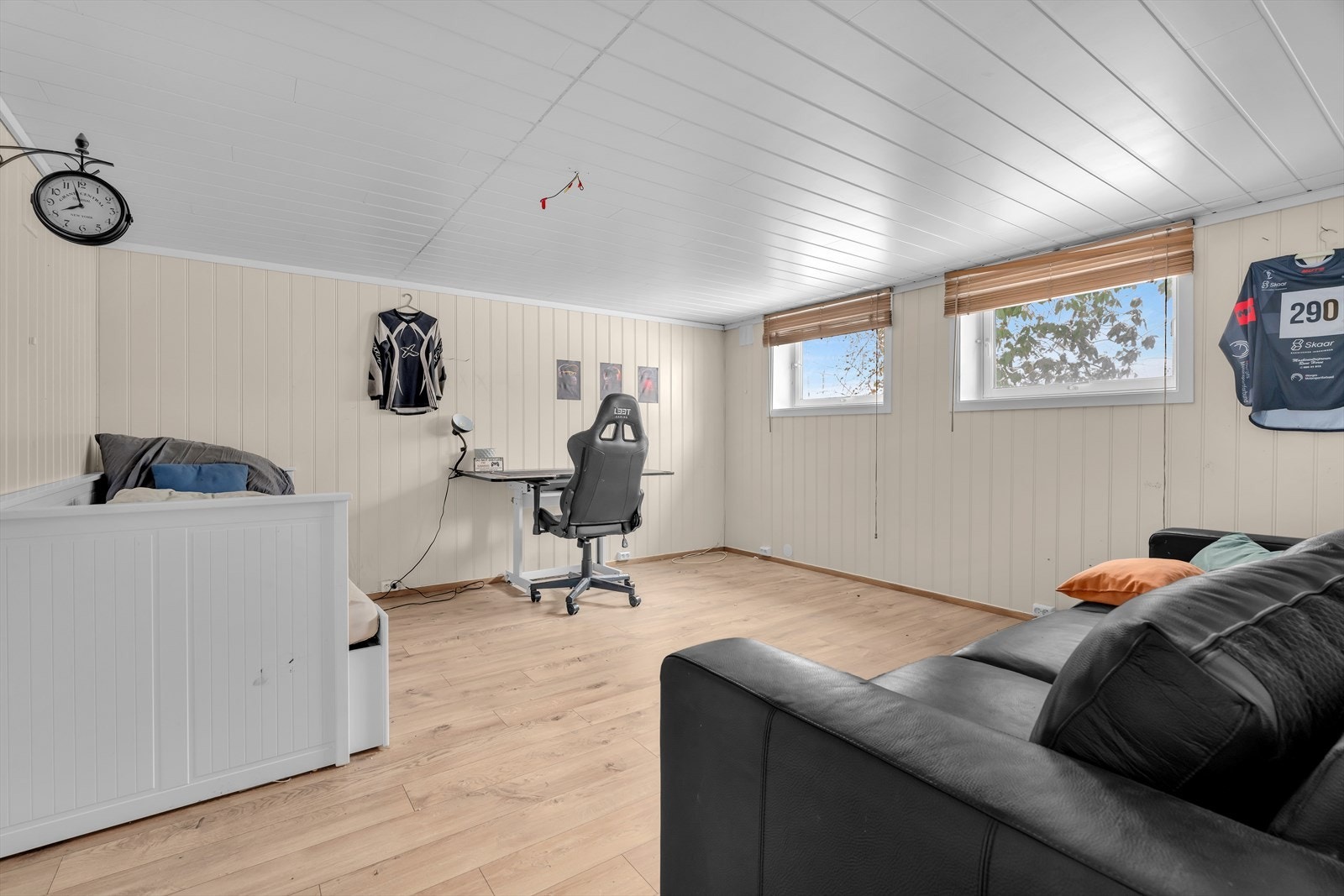 Innredet rom i kjeller. (ikke godkjent for varig opphold). Galleribilde