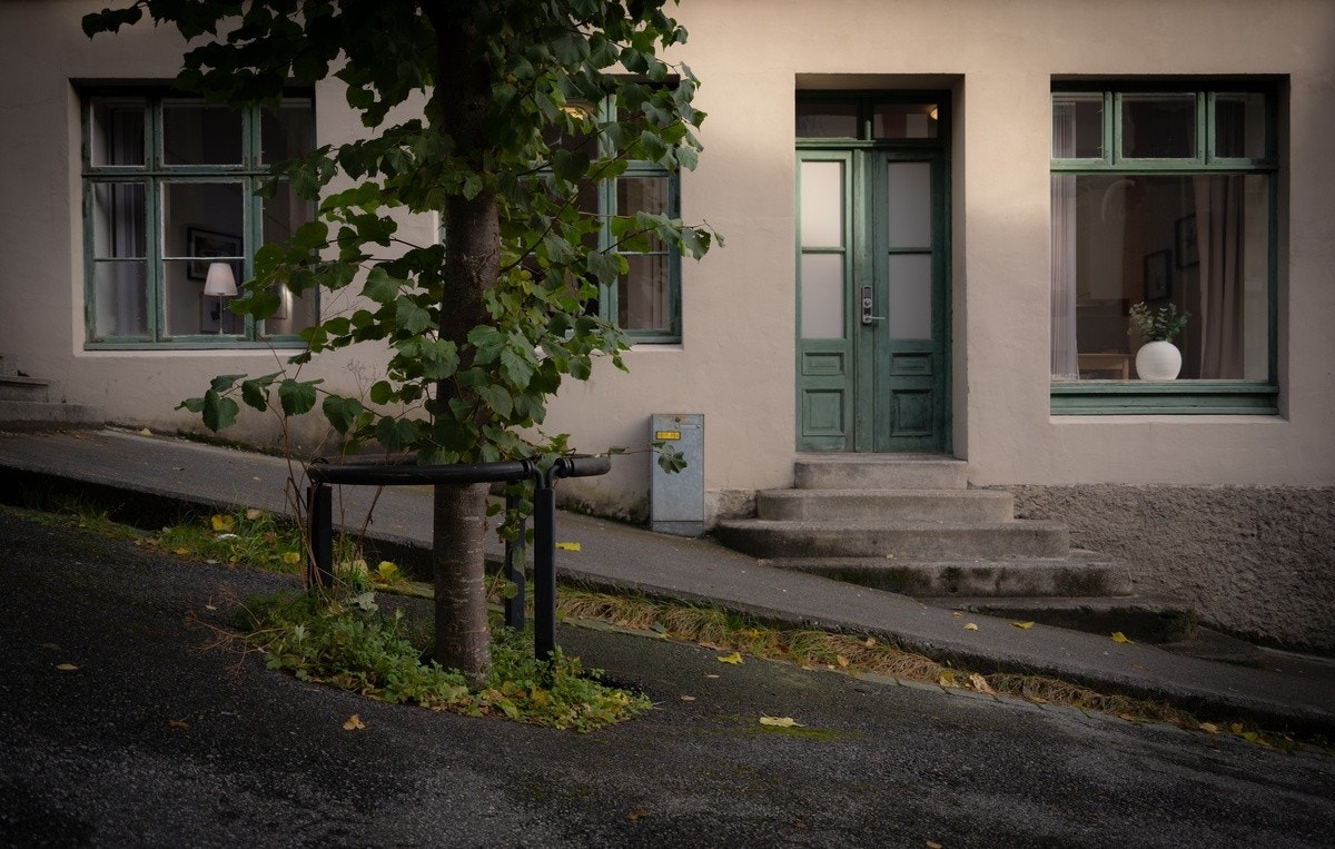 Inngangsparti Galleribilde