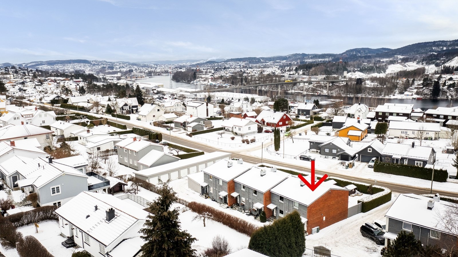 Leiligheten ligger i et veletablert og hyggelig boligområde på Bølehøgda Galleribilde