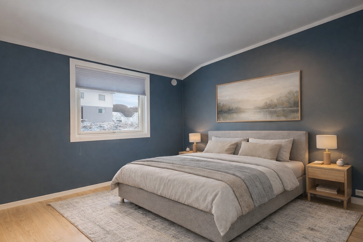 Digitalt stylet soverom Galleribilde