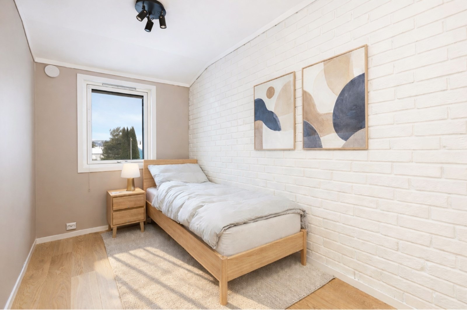 Digitalt stylet soverom Galleribilde