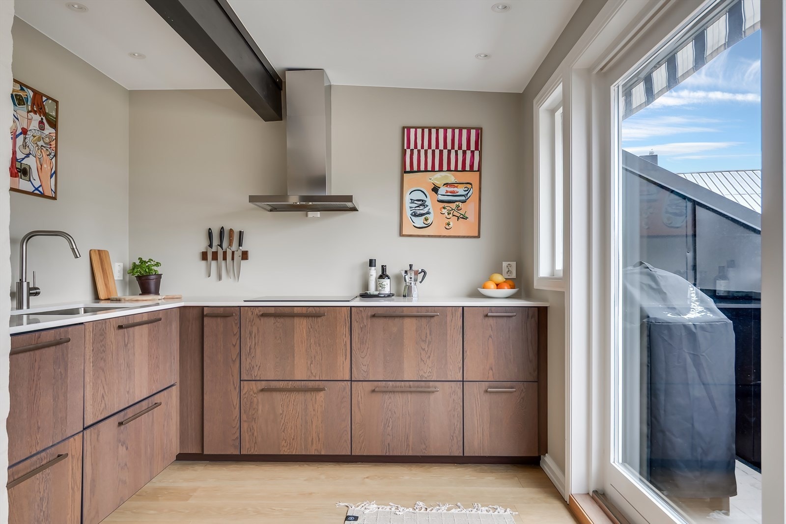 Stilrent og funksjonelt Galleribilde