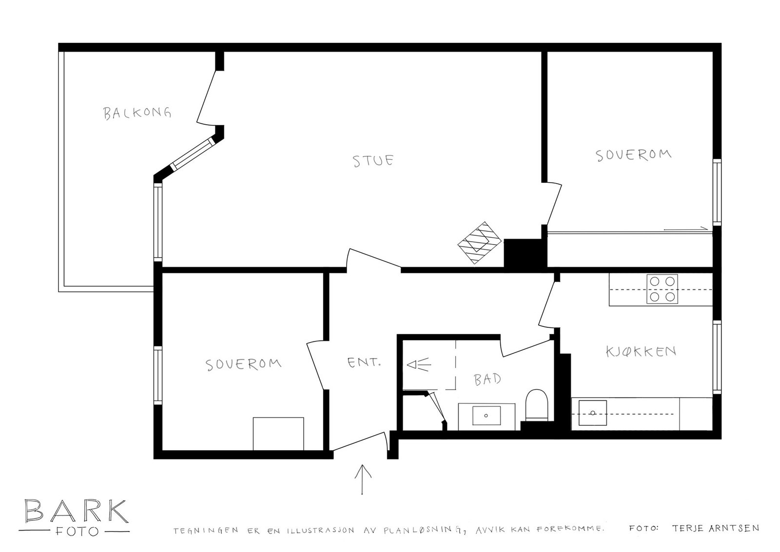 Plantegning - 2. etasje Galleribilde