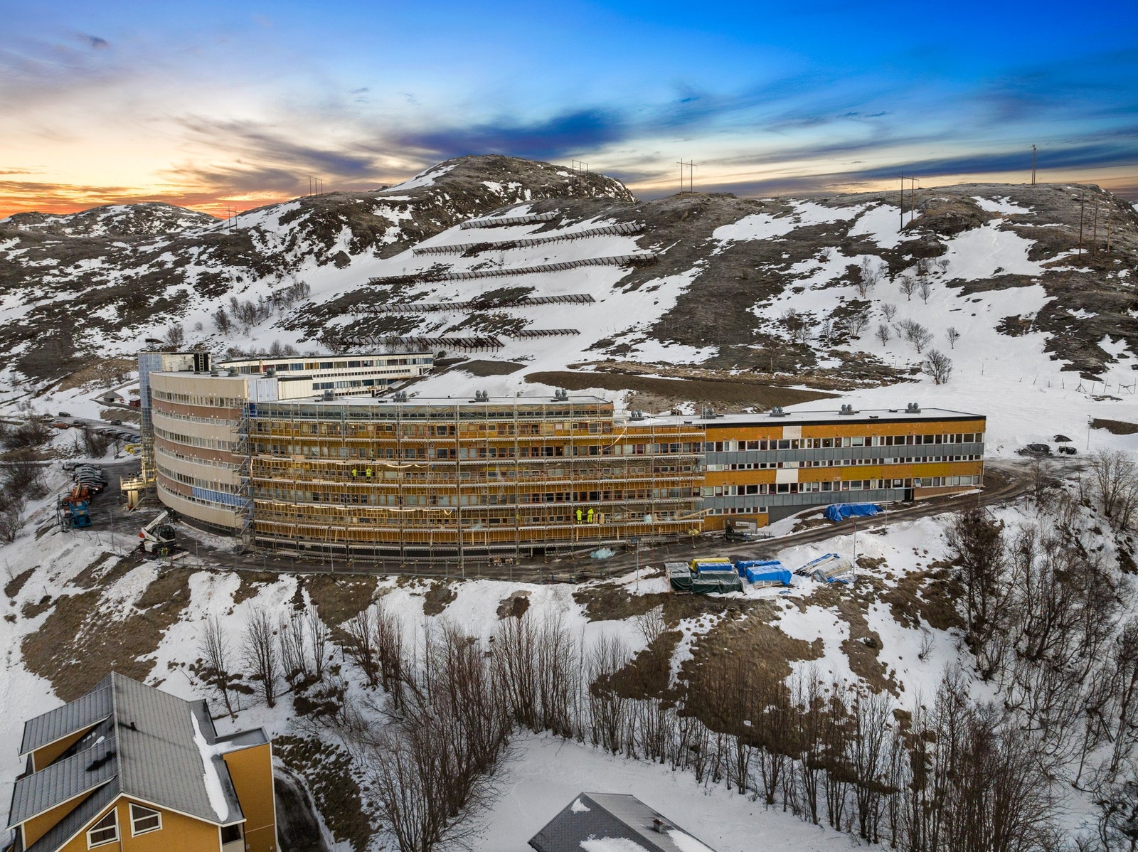 Storvannsveien er under oppgradering Galleribilde