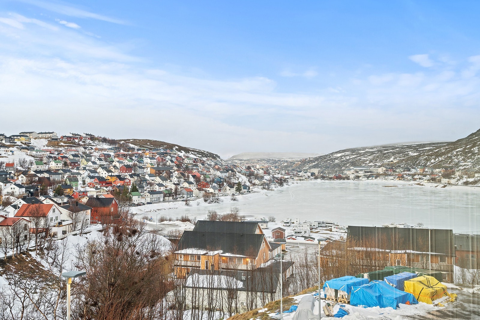 Del av utsikt Galleribilde