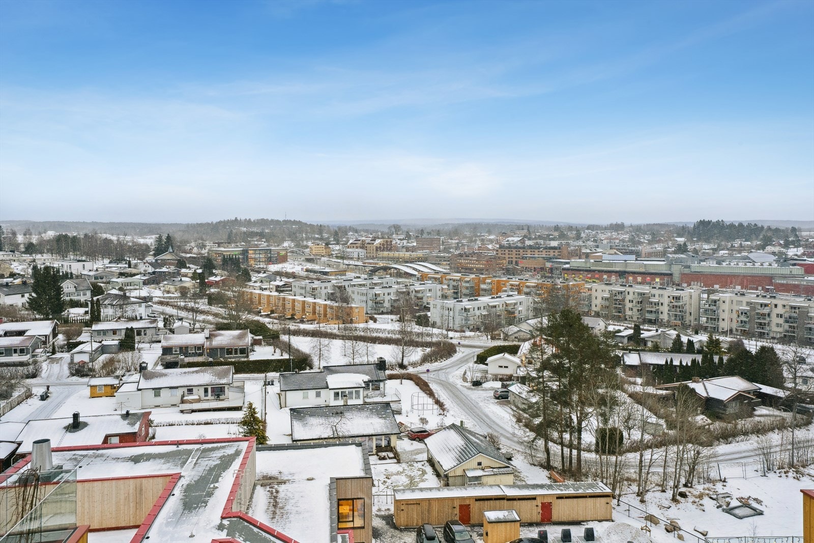 Flott utsikt utover Ski! Galleribilde