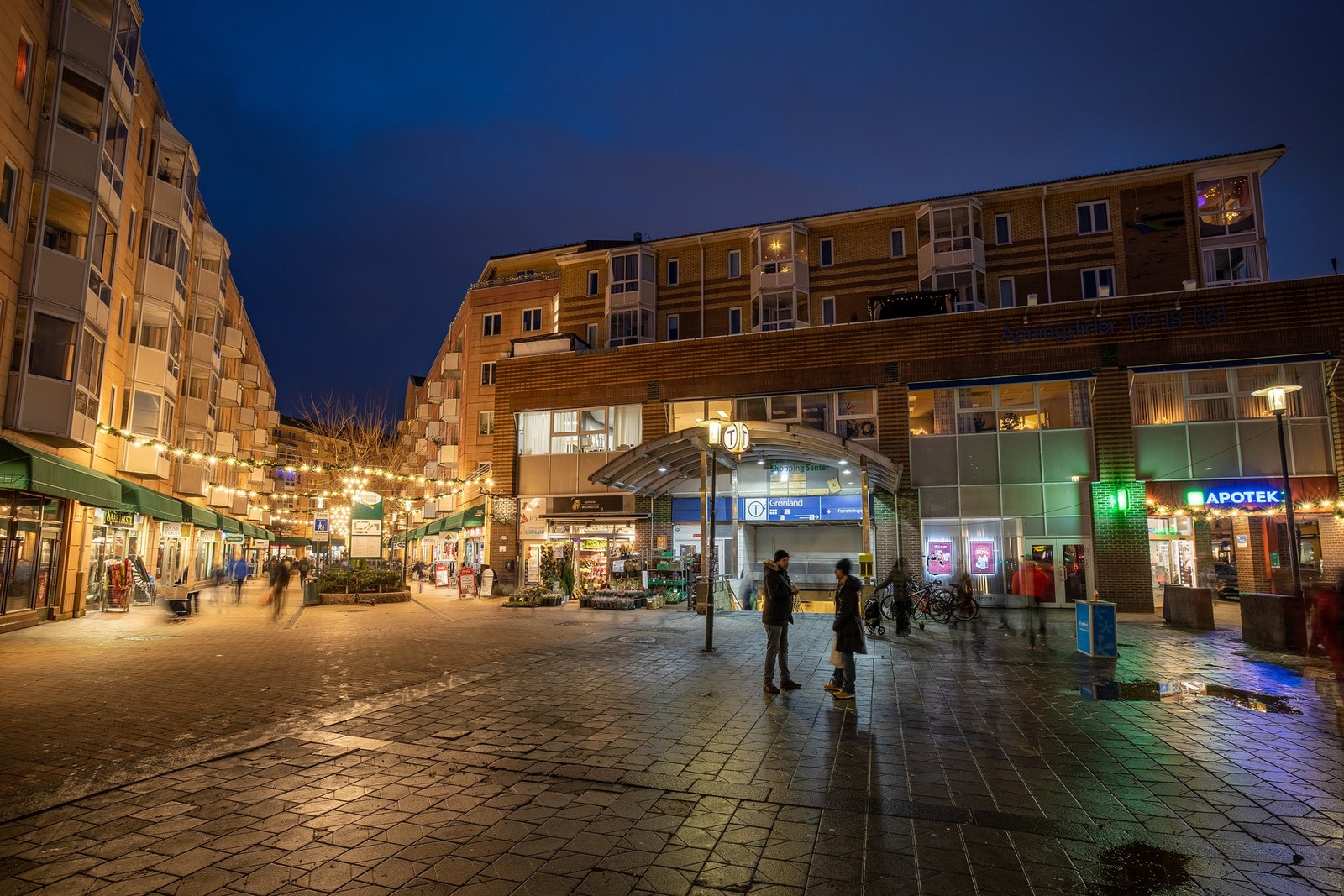 Grønland torg Galleribilde