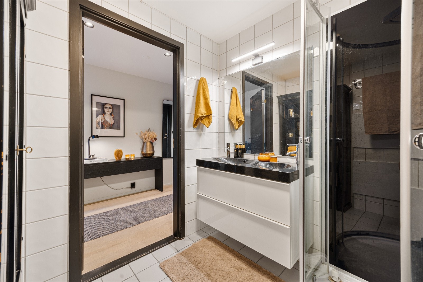 Badet er utstyrt med mekanisk avtrekk som sikrer god ventilasjon. Galleribilde