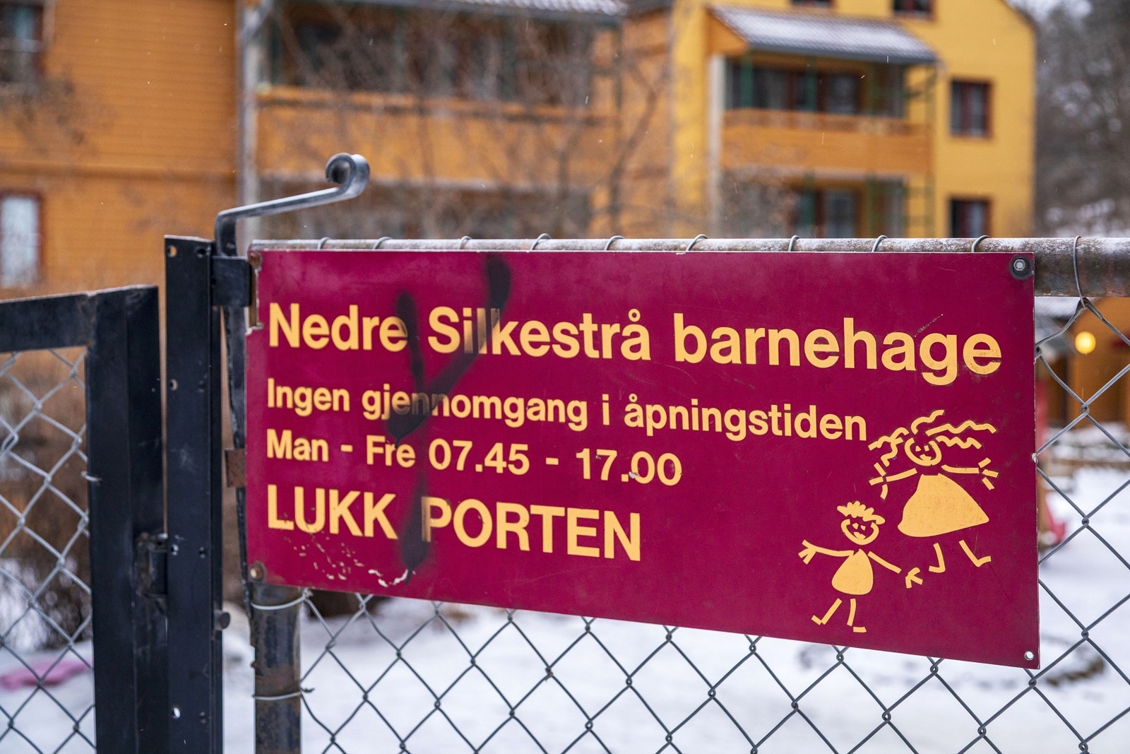 Nedre Silkestrå barnehage ligger i borettslaget og har fortrinnsrett for beboerne Galleribilde