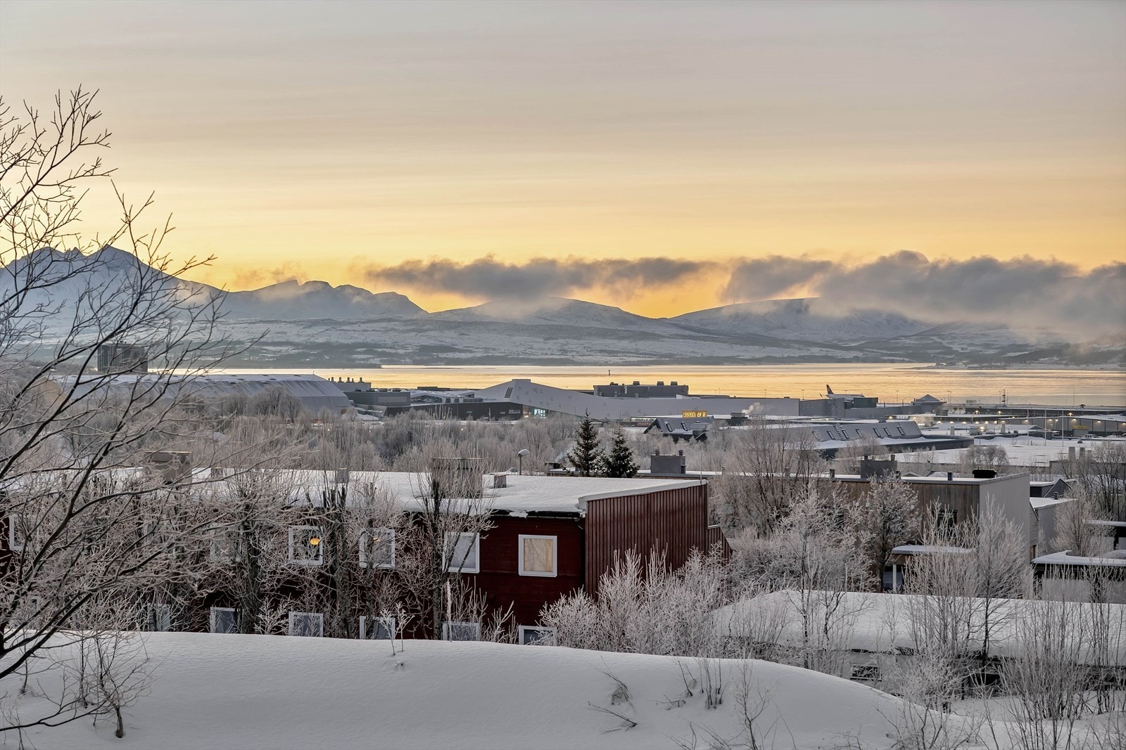Utsikt fra veranda Galleribilde