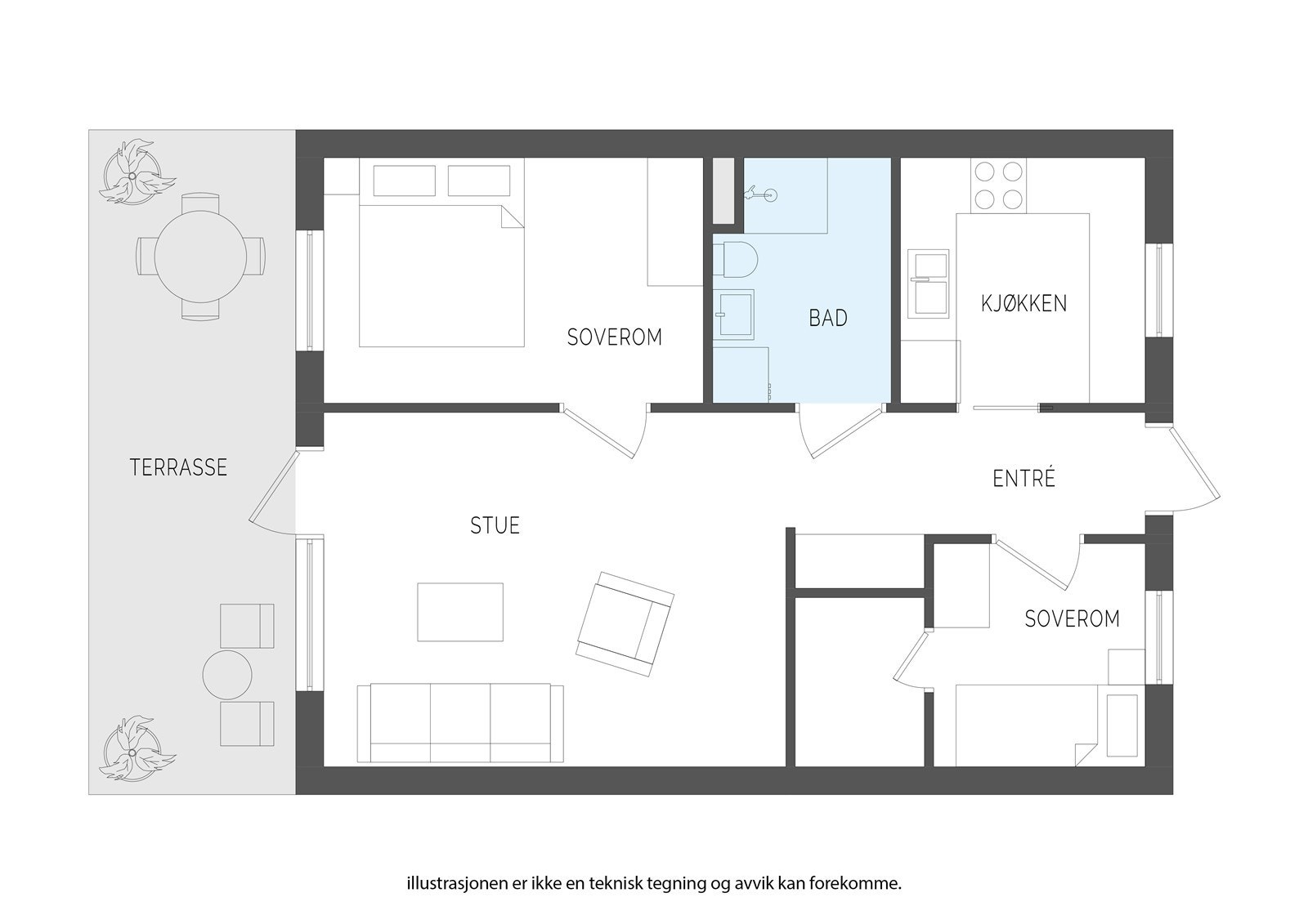 Plantegning. Galleribilde
