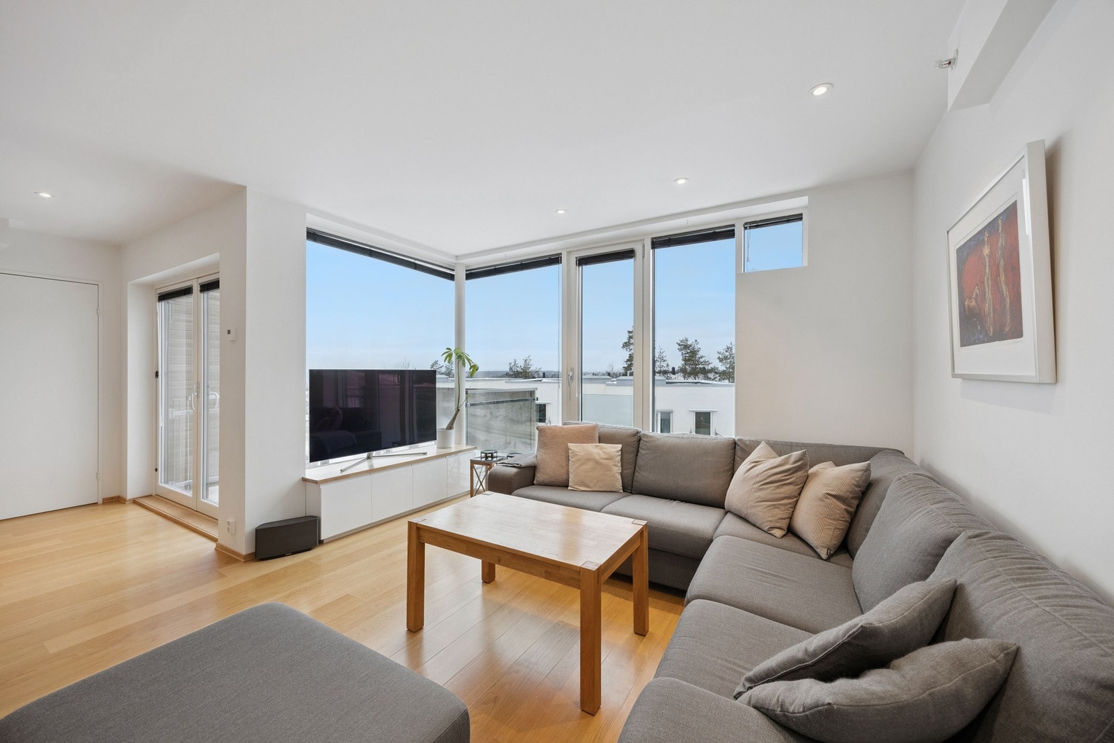 Stue med TV-plass Galleribilde